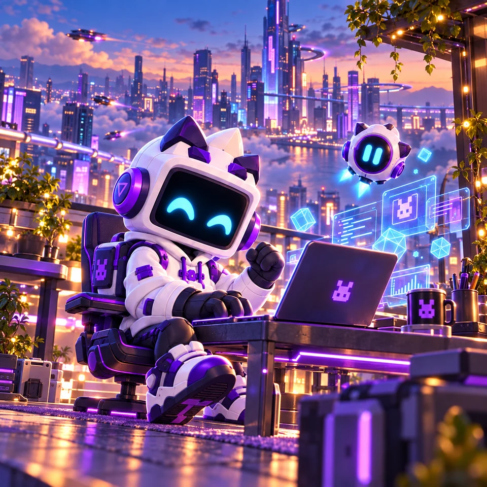 Pixel’in neon şehirdeki V-S karakter dünyası
